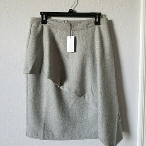 NWT Sugarlips Wool Blend Asymmetrical Skirt
